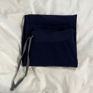 Navy blue Livingston basic scrub pants